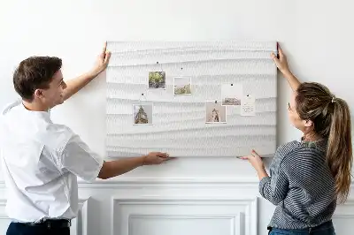 Korková tabule Textura vln