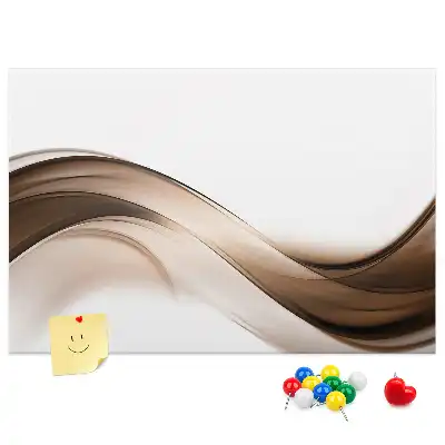Nástěnka korková Abstraktní linie