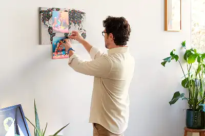 Nástěnka korková Abstraktní mapa světa