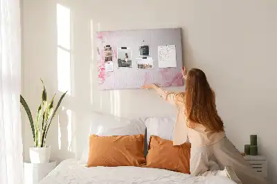 Nástěnka do dětského pokoje Kvetoucí květiny