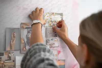 Nástěnka do dětského pokoje Kytice kvetoucích rostlin