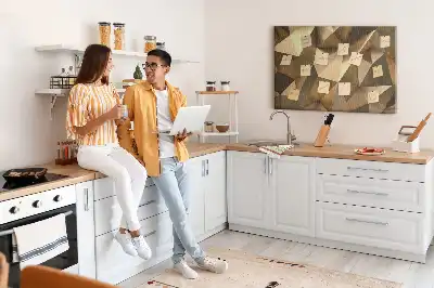 Nástěnka korková Abstraktní trojúhelníky