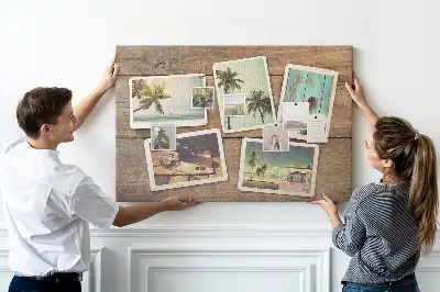 Korková tabule Polaroidové fotografie