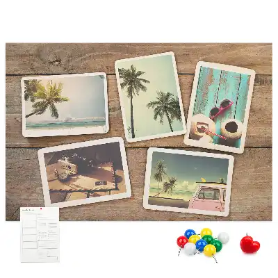 Korková tabule Polaroidové fotografie