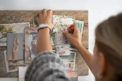 Korková tabule Polaroidové fotografie