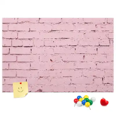 Nástěnka do dětského pokoje Cihlová zeď