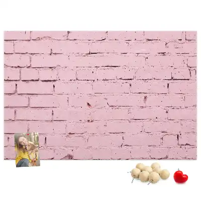 Nástěnka do dětského pokoje Cihlová zeď