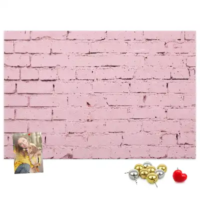 Nástěnka do dětského pokoje Cihlová zeď