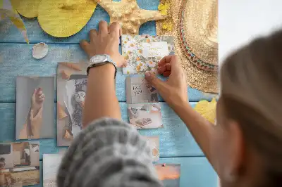 Korková nástěnka Plážové doplňky
