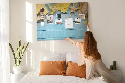 Korková nástěnka Plážové doplňky