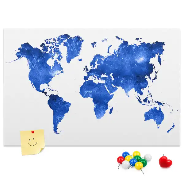 Nástěnka korková Mapa vesmírného světa