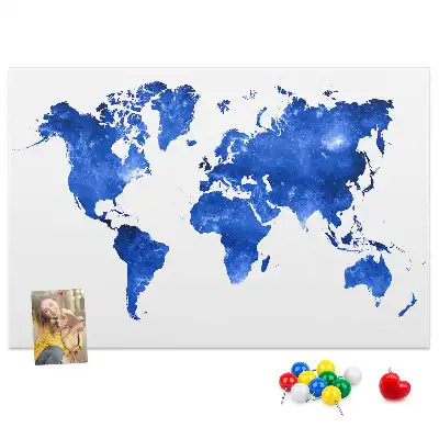 Nástěnka korková Mapa vesmírného světa