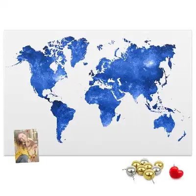 Nástěnka korková Mapa vesmírného světa