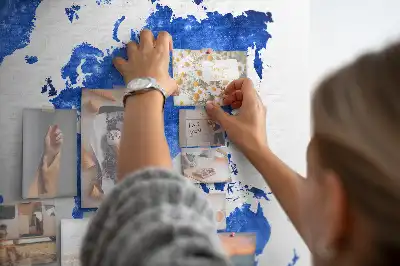 Nástěnka korková Mapa vesmírného světa