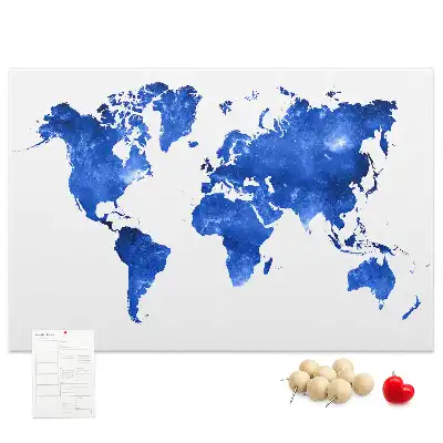 Nástěnka korková Mapa vesmírného světa