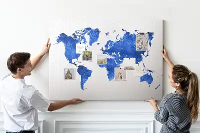 Nástěnka korková Mapa vesmírného světa