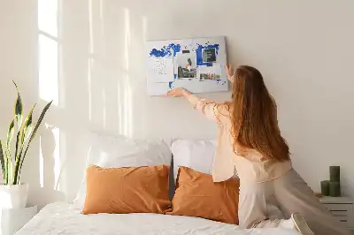 Nástěnka korková Mapa vesmírného světa