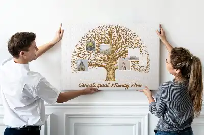 Nástěnka do dětského pokoje Starý rodinný strom