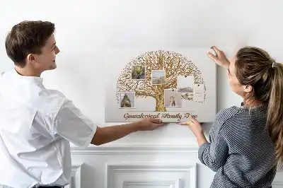 Nástěnka do dětského pokoje Starý rodokmen