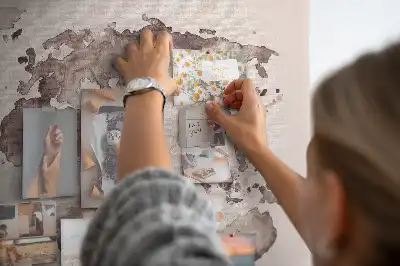 Nástěnka do dětského pokoje Svět malovaný akvarely