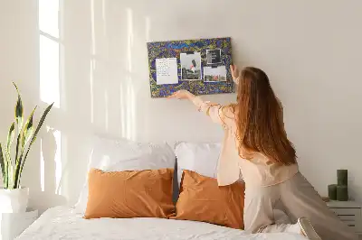 Nástěnka korková Atlasová mapa