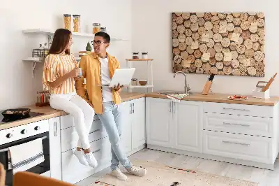 Nástěnka do dětského pokoje s motivem dřevěných vinných zátek