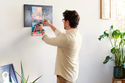 Nástěnka korková Mapa světa s titulky