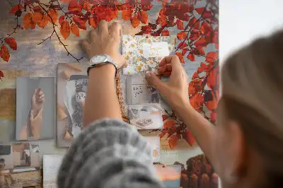Nástěnka do dětského pokoje s motivem Eiffelovy věže