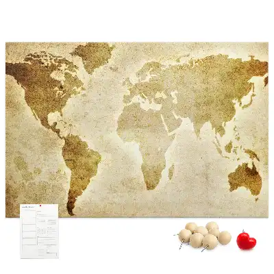 Korková tabule Mapa starého světa