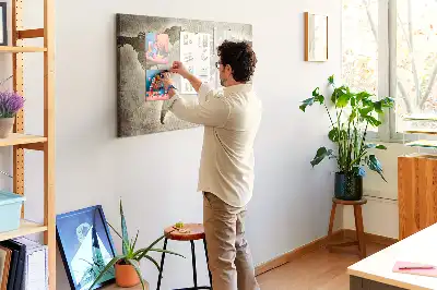 Nástěnka do dětského pokoje Mapa světa