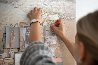 Korková nástěnka Citát na pláži
