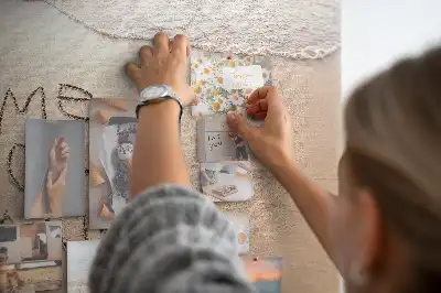Korková nástěnka Citát na pláži