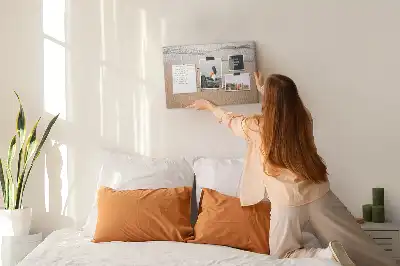 Korková nástěnka Citát na pláži