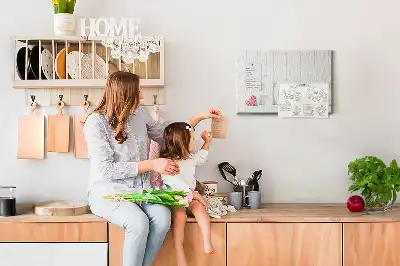 Nástěnná dekorace s typografií Home do dětského pokoje a obývacího pokoje