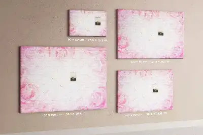 Nástěnka do dětského pokoje Abstraktní růže