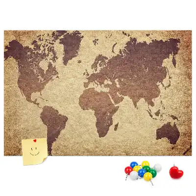 Nástěnka korková Mapa starého světa