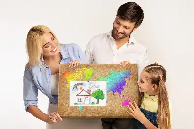 Korková tabule Mapa světa