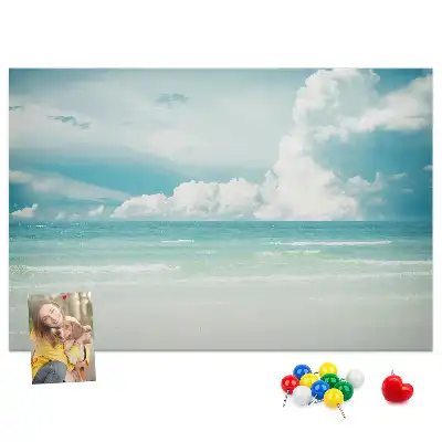 Nástěnka korková Mořská krajina