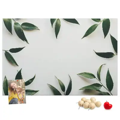 Nástěnka korková Rám listu