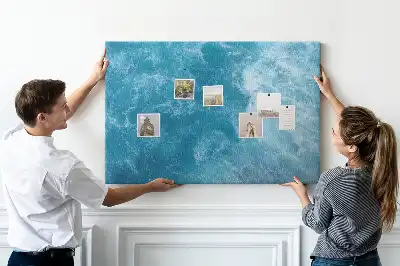 Nástěnka korková Mořská voda
