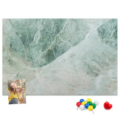 Nástěnka do dětského pokoje Mramorový povrch