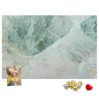 Nástěnka do dětského pokoje Mramorový povrch