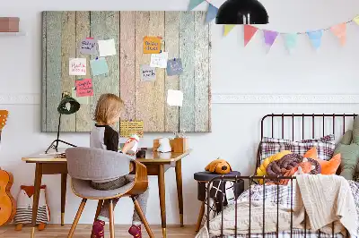 Korková tabule Barevné desky