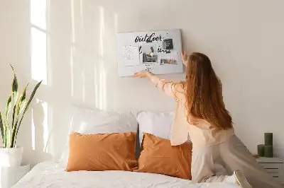 Korková nástěnka Dobrodružství mimo domov