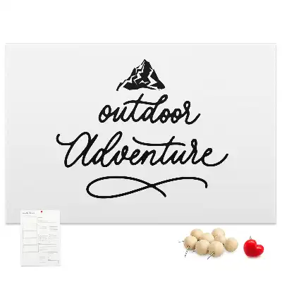 Nástěnka do dětského pokoje s motivačním citátem