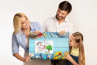Nástěnka do dětského pokoje s námořnickými dekoracemi