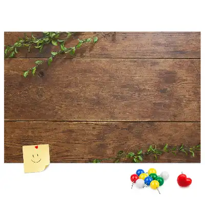 Nástěnka korková Rustikální dřevo