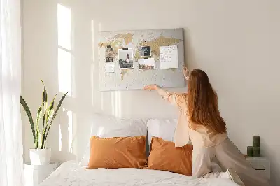 Korková nástěnka Politická mapa světa