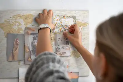 Korková nástěnka Politická mapa světa