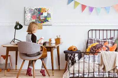 Nástěnka do dětského pokoje s psychologickým motivem myšlení